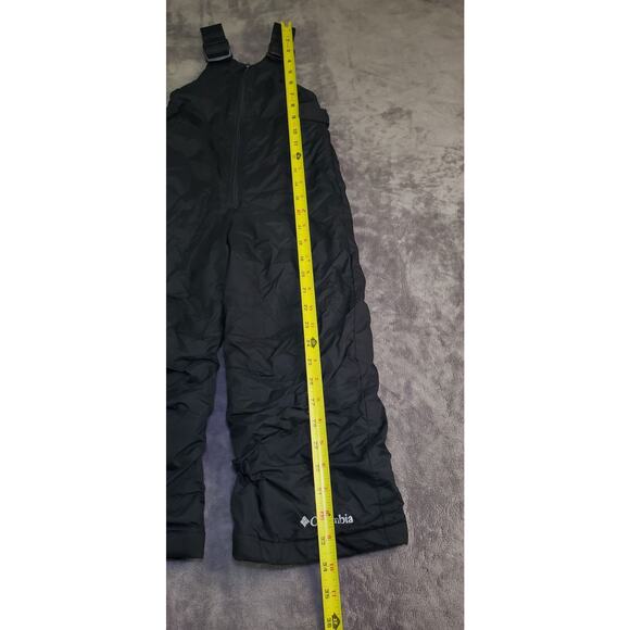 Columbia Boy's Sz XXS 4/5 Toddler Snow Bib Pants Black 100% Nylon Winter C27-5 - Picture 2 of 9